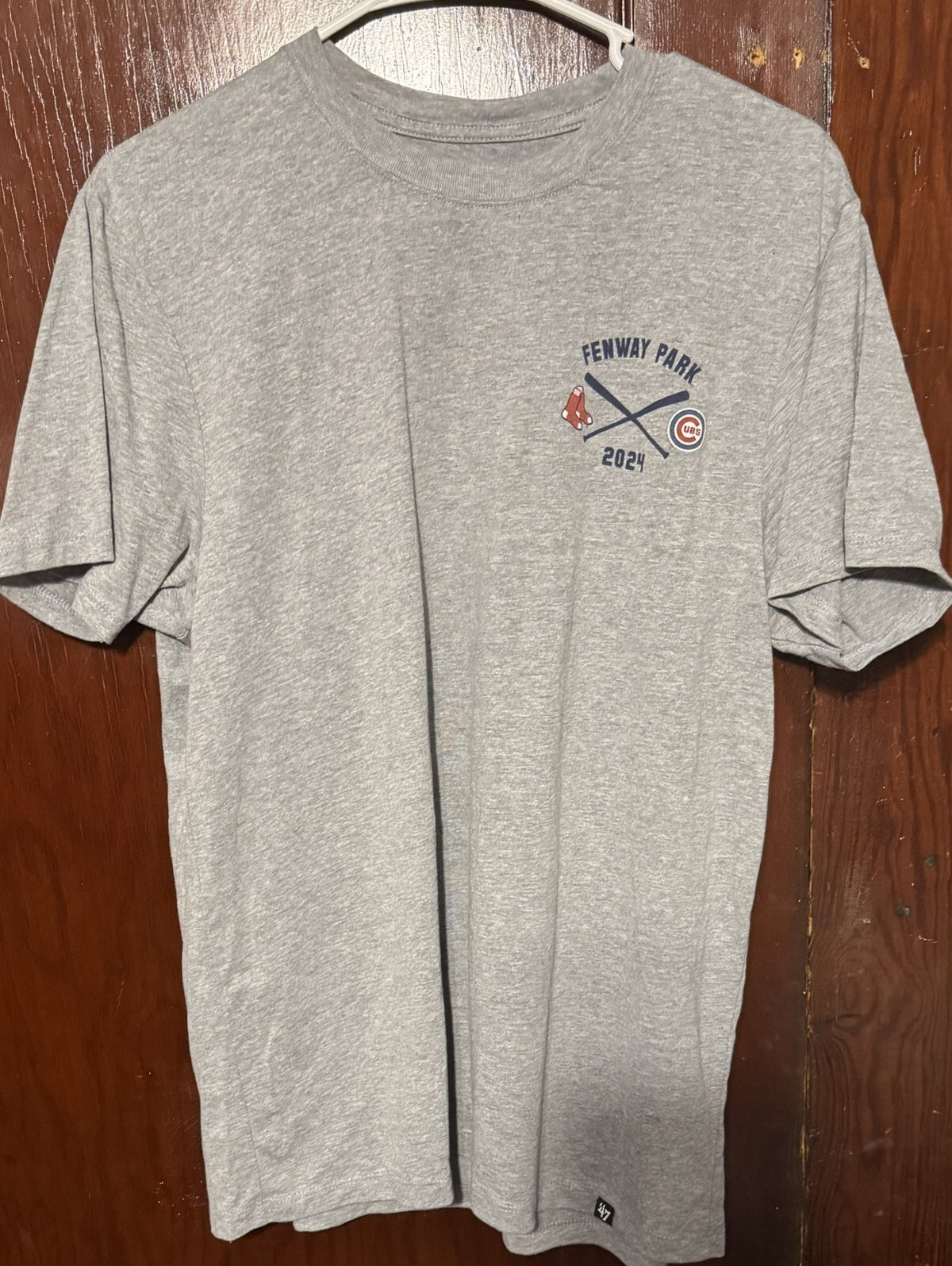 Boston Red Sox Chicago Cubs '47 Brand T-shirt Men's L Gray