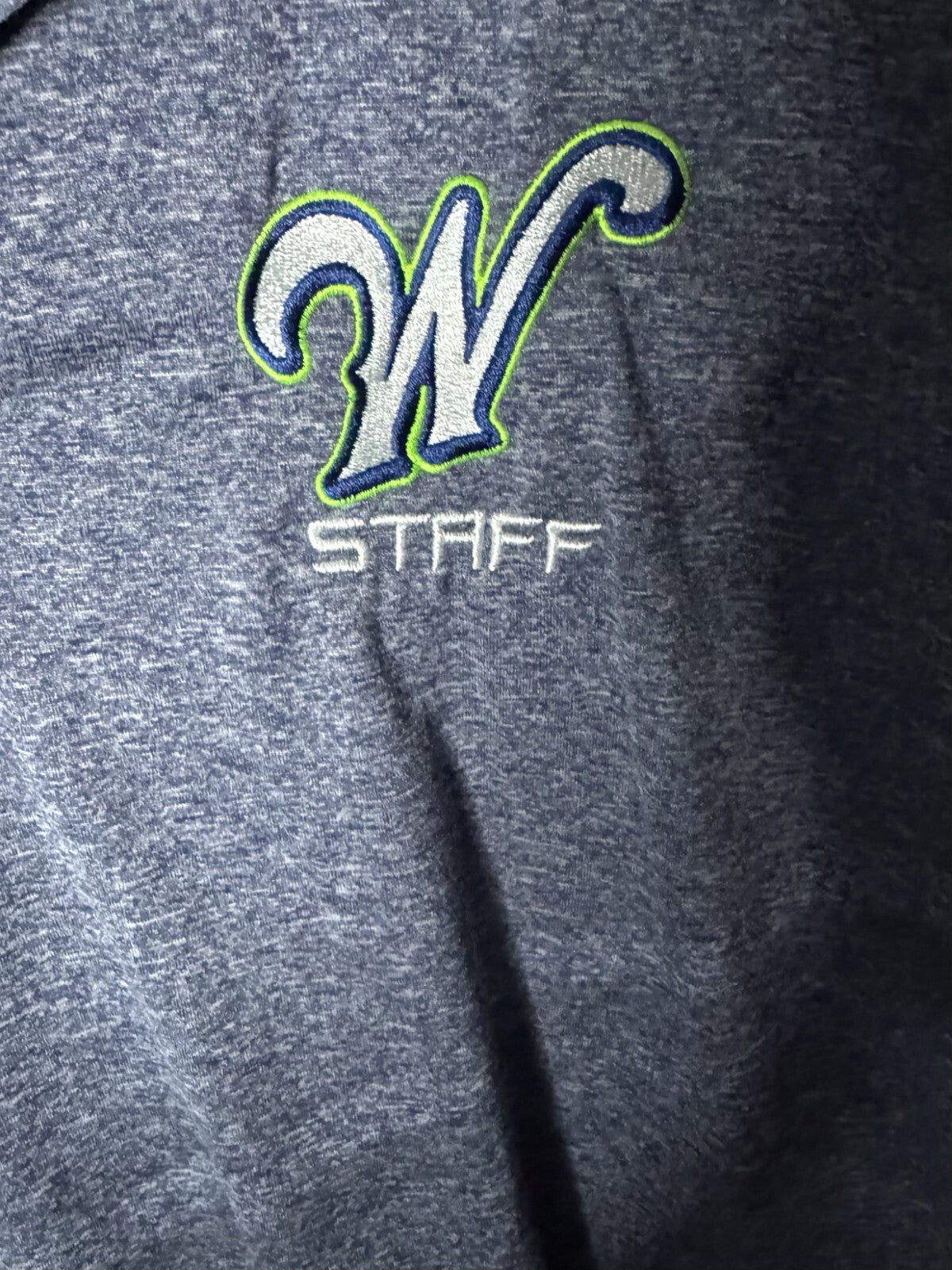 Worcester Bravehearts Polo Shirt Blue men’s size XL FCBL