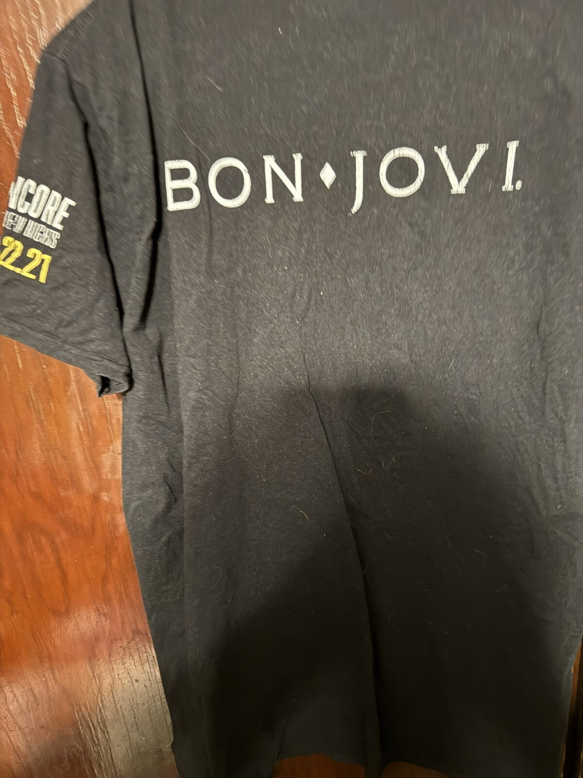 Bon Jovi 2021 Concert t-shirt Black Men's size L