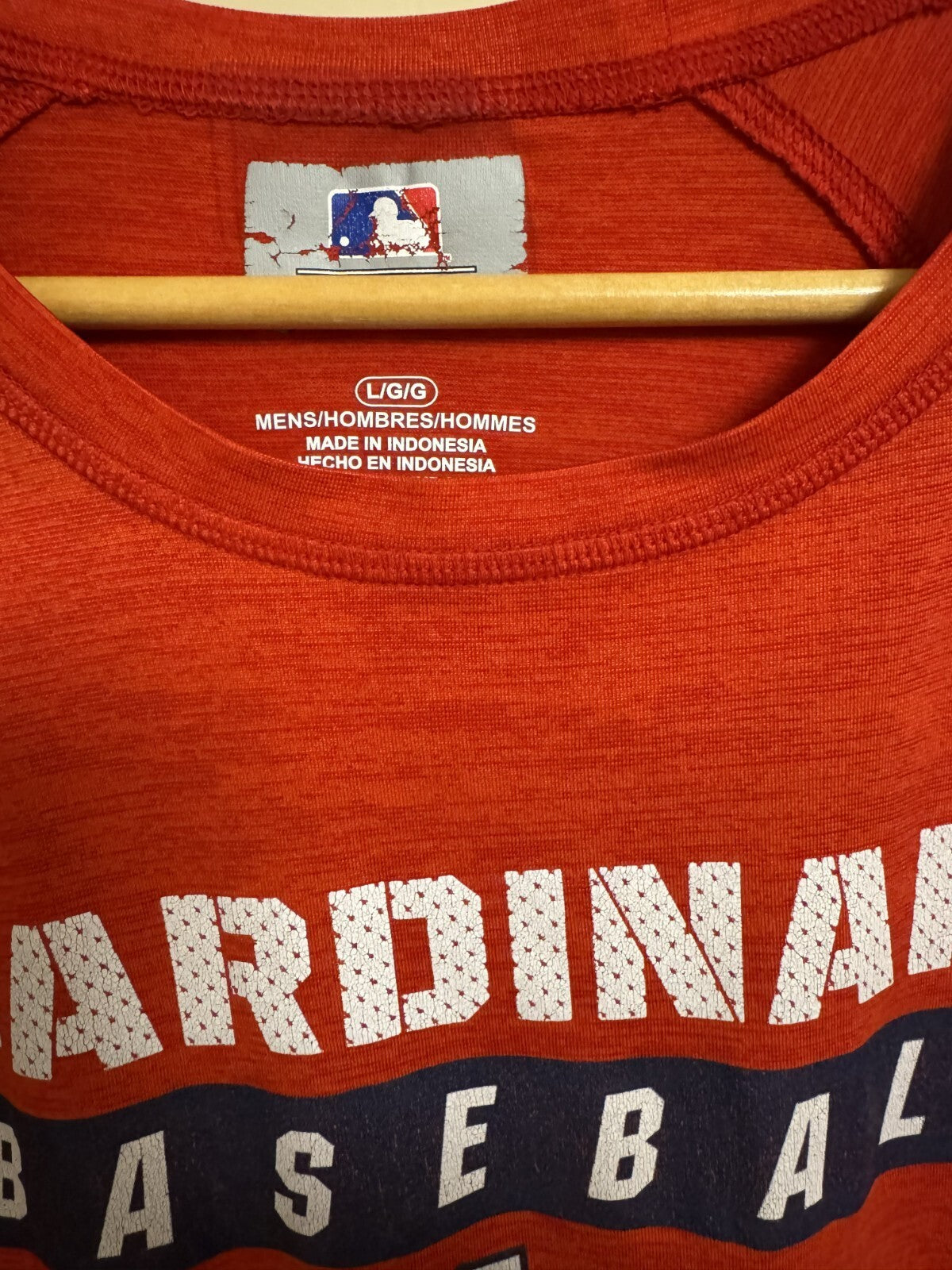 St. Louis Cardinals T-Shirt Men's Size L Red
