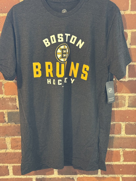 Boston Bruins Super Soft Gray Tee Men's Sz L New With Tags
