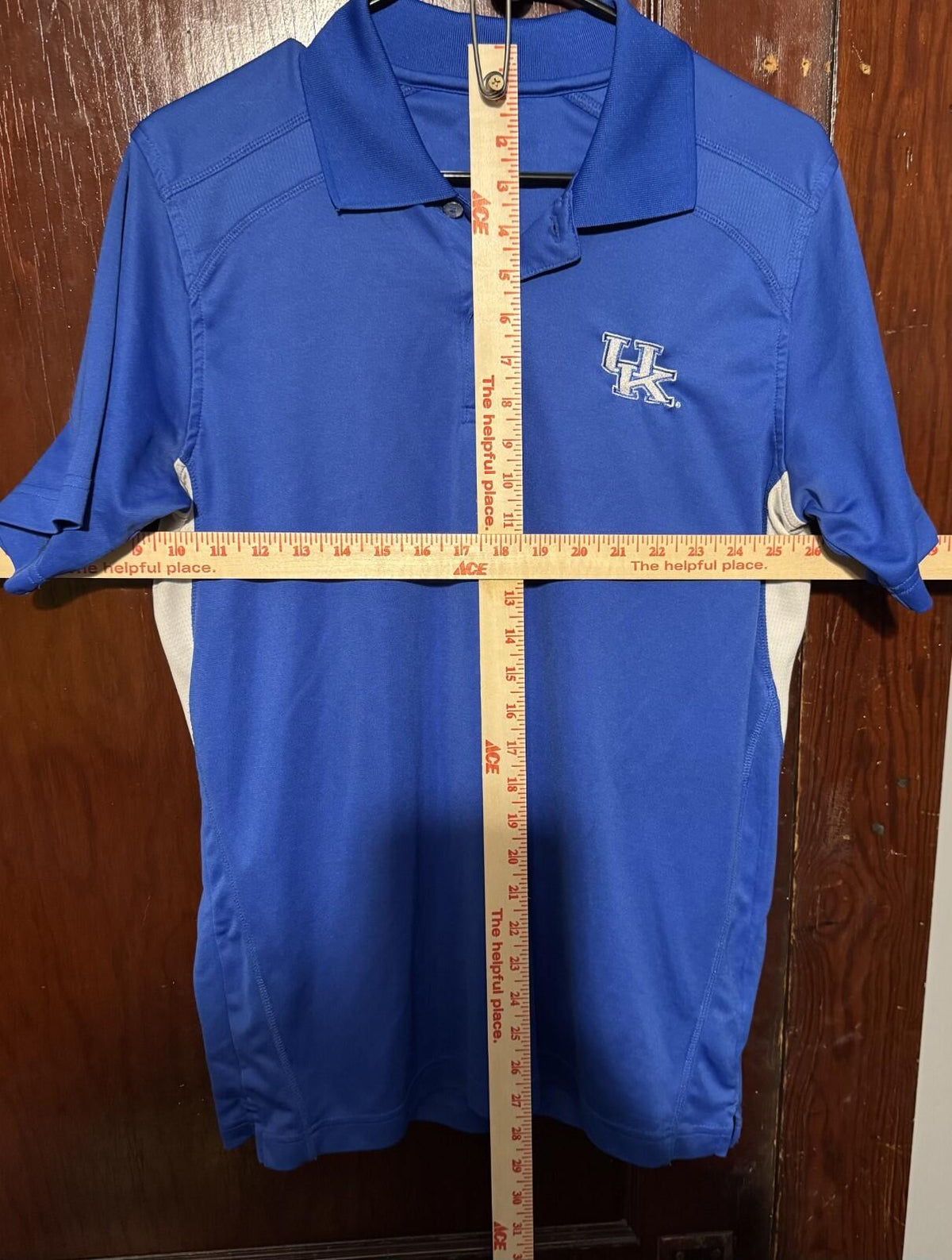Kentucky Wildcats Polo Short Sleeve Shirt Size Med? Blue