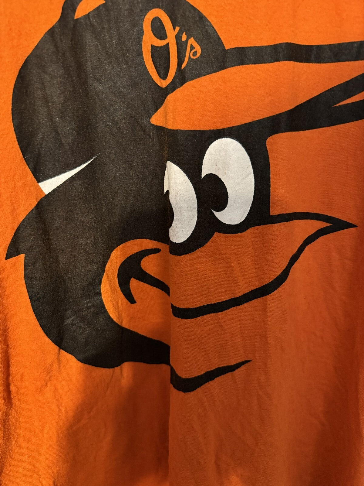Baltimore Orioles Wright & Ditson Orange t-shirt Men size M