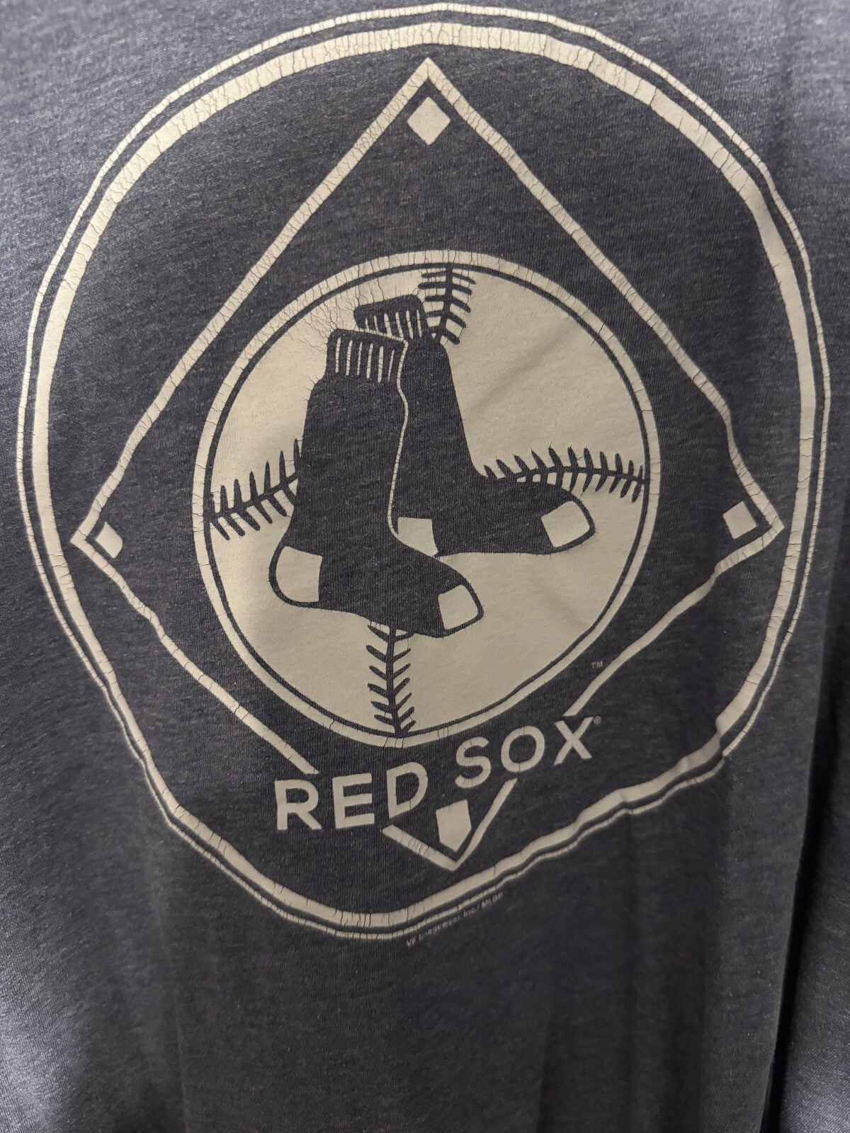 Boston Red Sox Short Sleeve Tee Men's XXL Blue