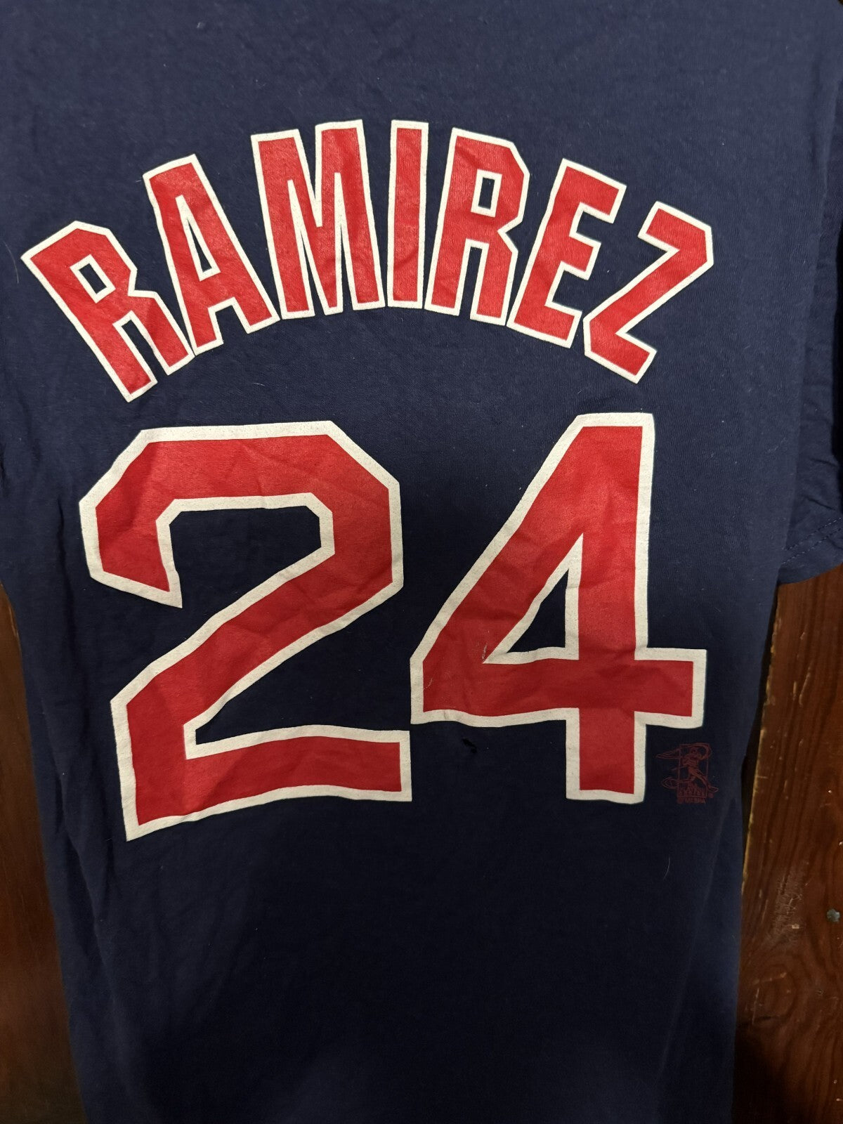 Boston Red Sox Manny Ramirez #24 Player T-Shirt Men S Blue