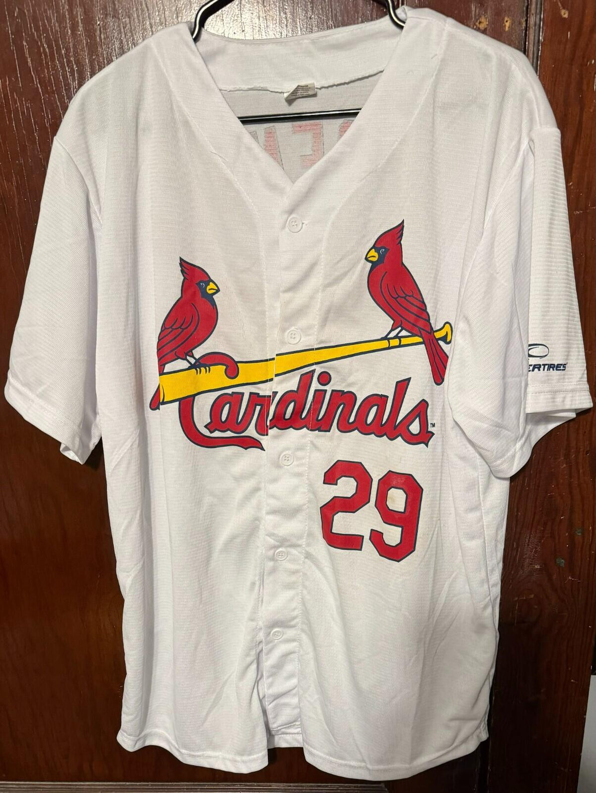 St. Louis Cardinals Chris Carpenter Jersey Size XL SGA White