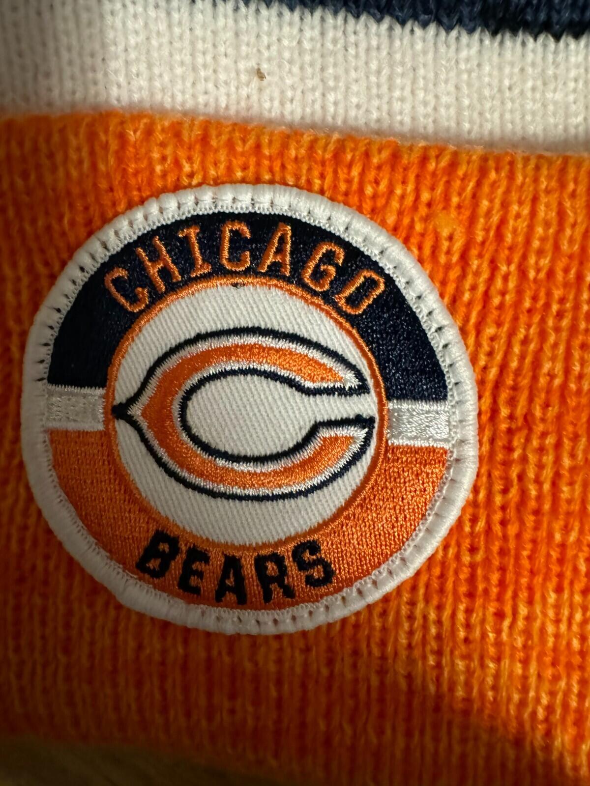 Chicago Bears Knit Beanie Winter Hat NFL NEW WITH TAGS Blue