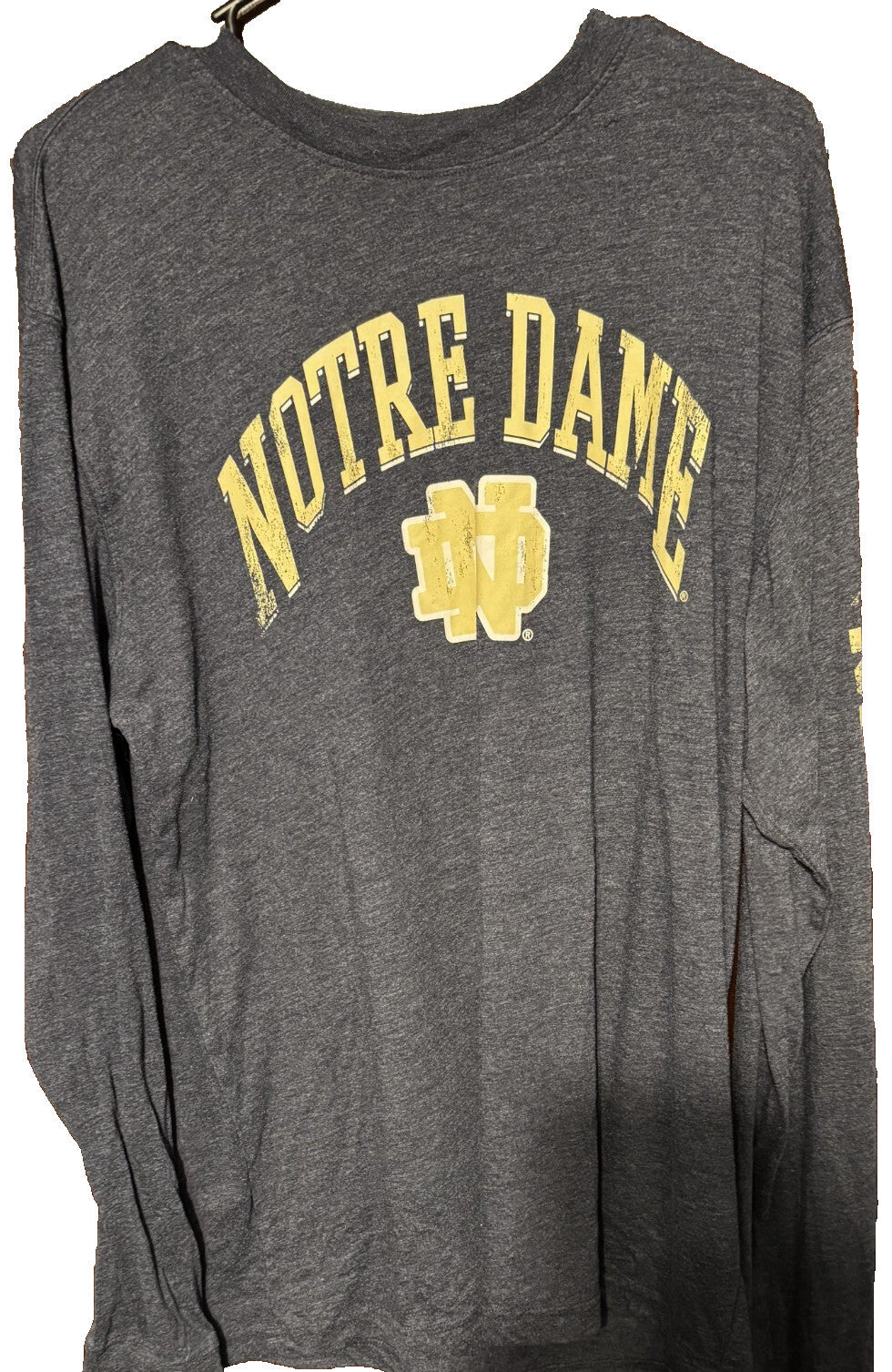 Notre Dame Fighting Irish Blue Colosseum T-Shirt Men Size XL
