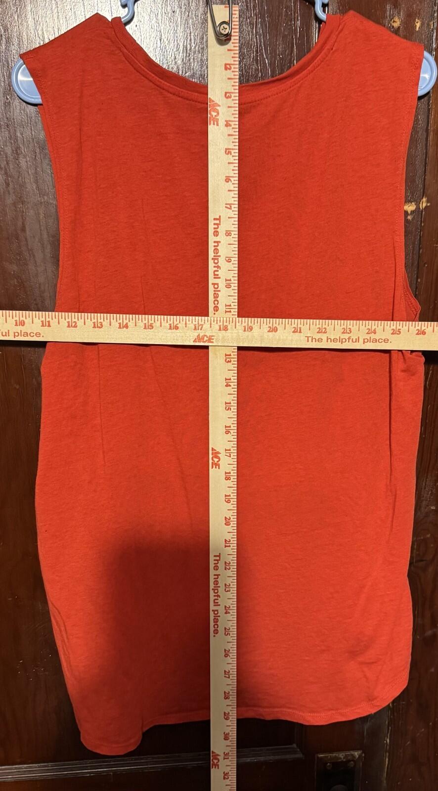 Coca Cola Classic Logo Men's Size XL Red Tank Top Coke