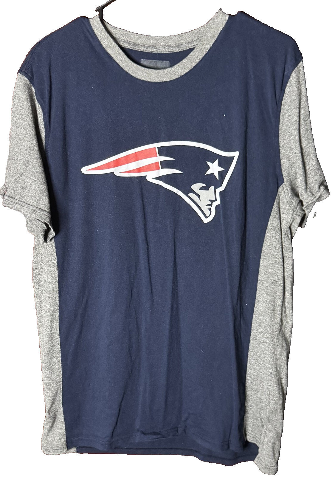 New England Patriots T-Shirt Men XL Blue T-Shirt