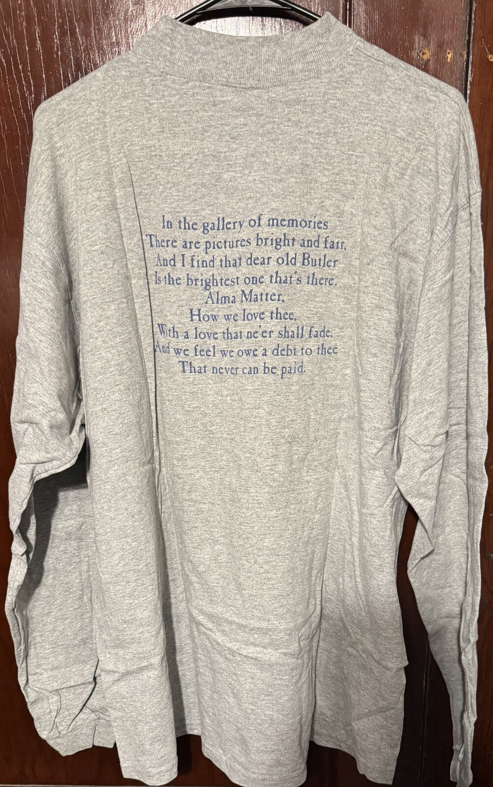 Butler University Bands 80th anniversary Gray T-Shirt men’s size XL