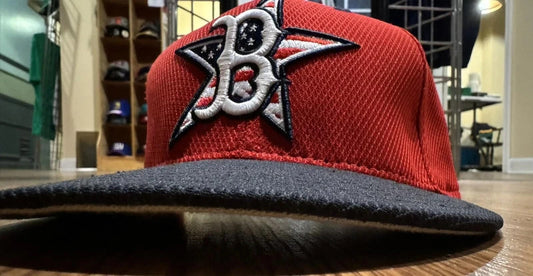 Boston red sox new era 59fifty fitted hat red size 7 1/4 new without tags