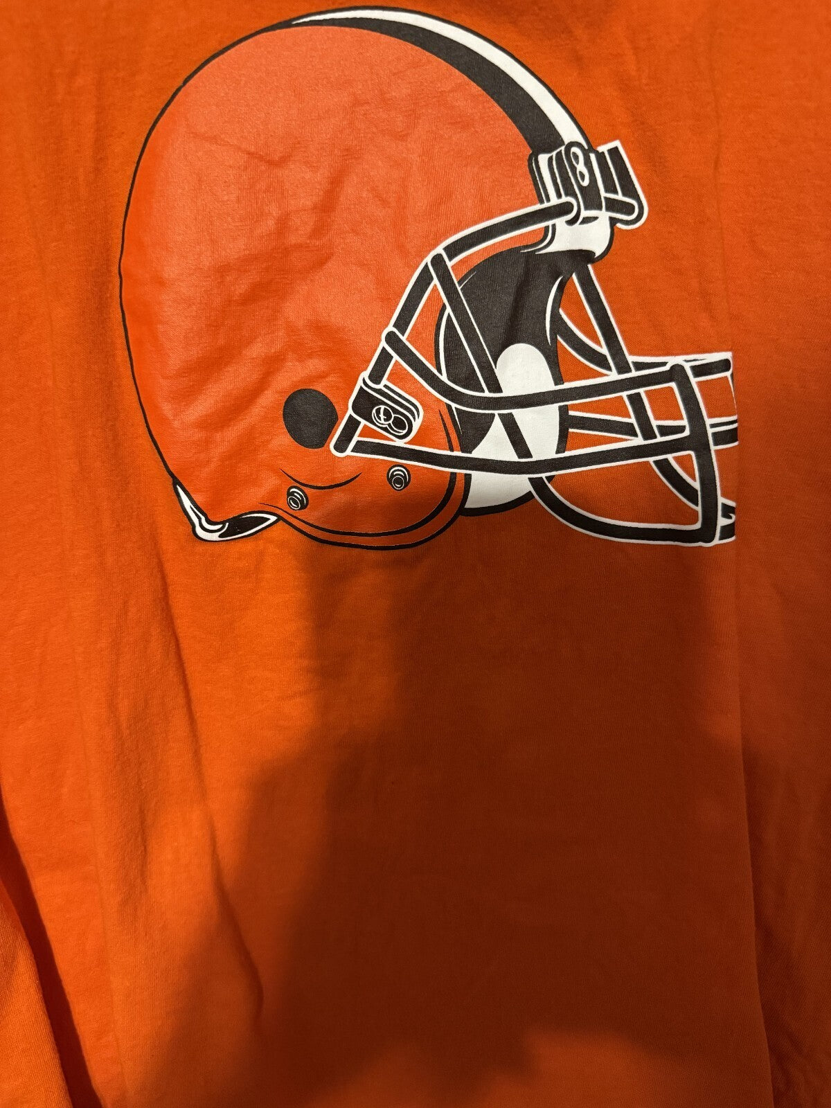 Cleveland Browns Short Sleeve T-Shirt Women’s Size XL Orange