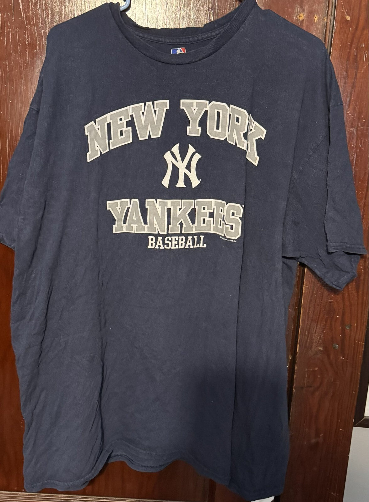 New York Yankees Short Sleeve Tee Mens XXL Blue