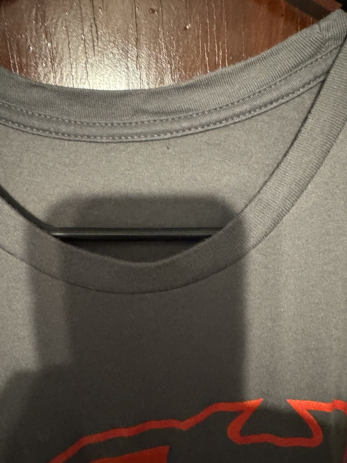 New Jersey Devils Gray Short Sleeve T-Shirt Size L (?)