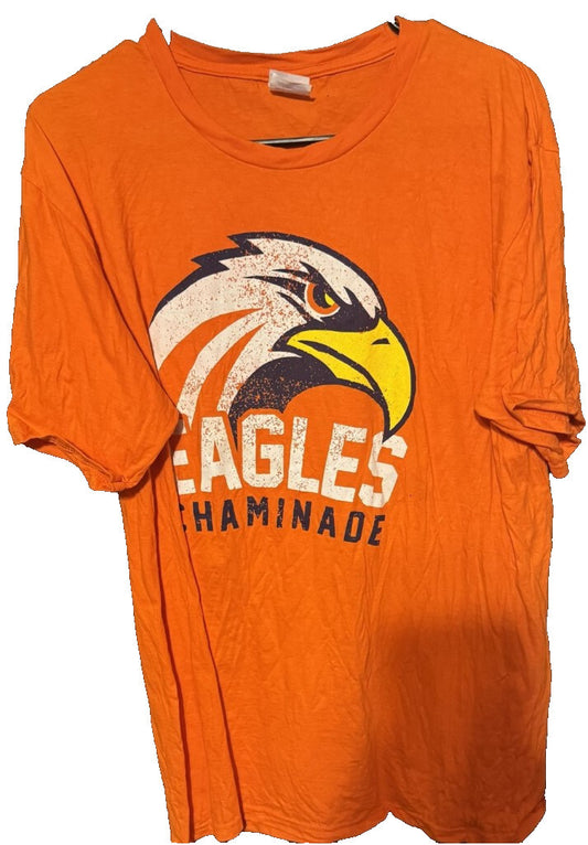 Chaminade Eagles Hawaii T-Shirt Orange NCAA Men's Size L