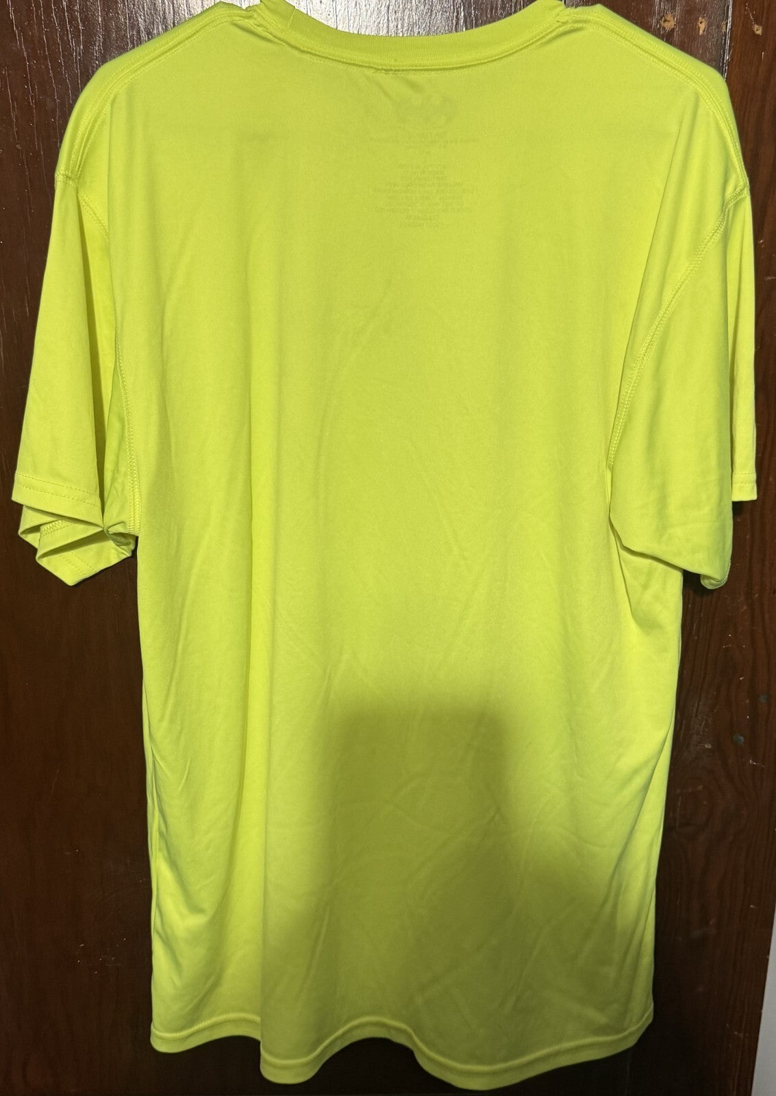 Batman Character T Shirt Men's Sz L Yellow DC Comics