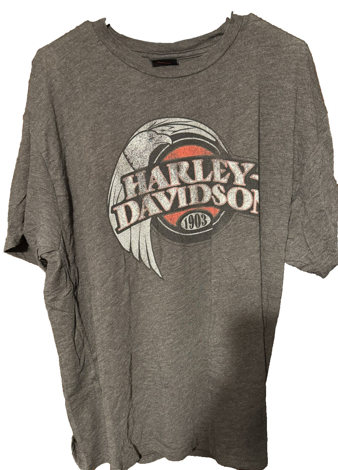 Harley-Davidson of New Berlin WI T-Shirt Men Sz XL Gray H-D