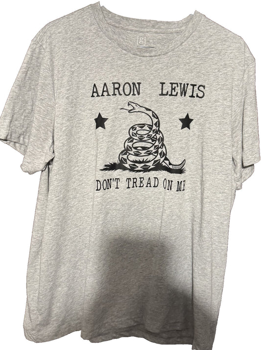 Aaron Lewis Concert t-shirt Gray Men's size XL