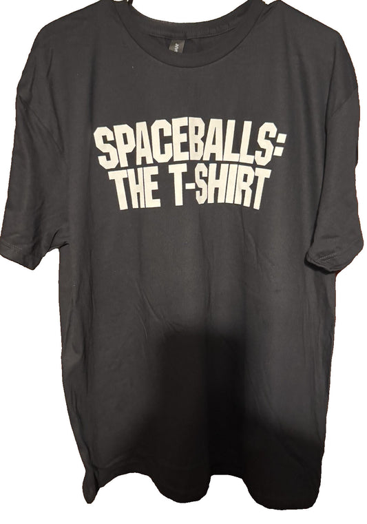 Spaceballs Movie T-Shirt Men Sz XL Black Spaceballs: The T-shirt