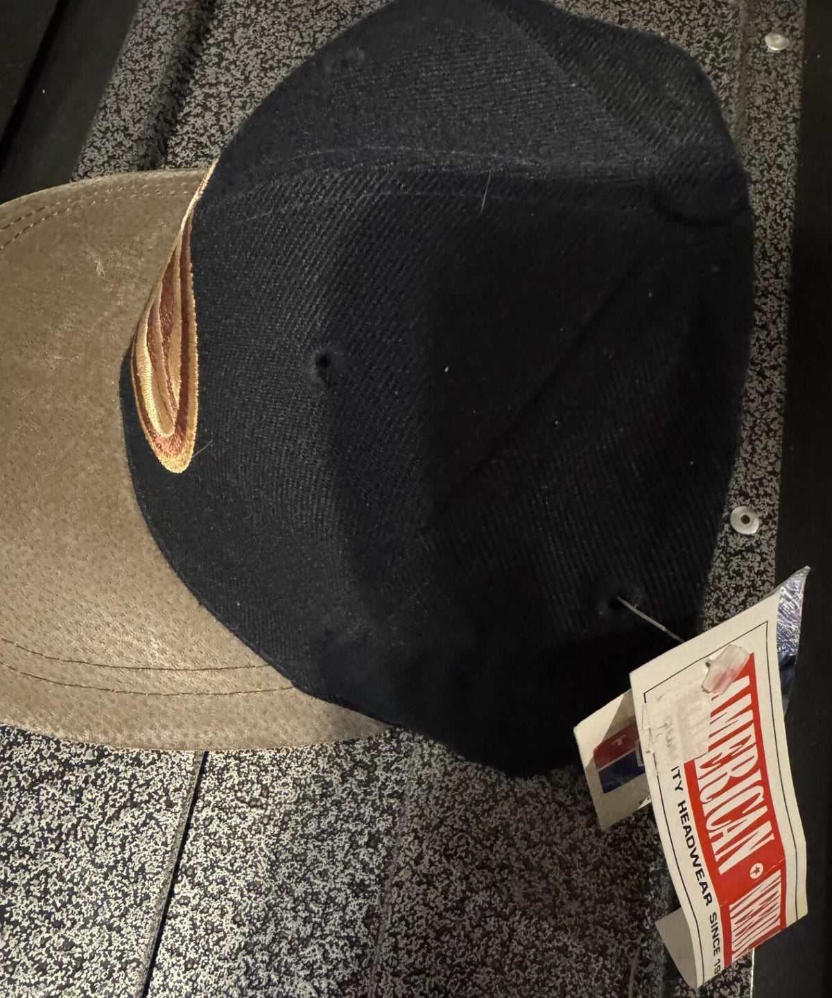 Green Bay Packers American Needle Black Adjustable Hat NEW WITH TAGS