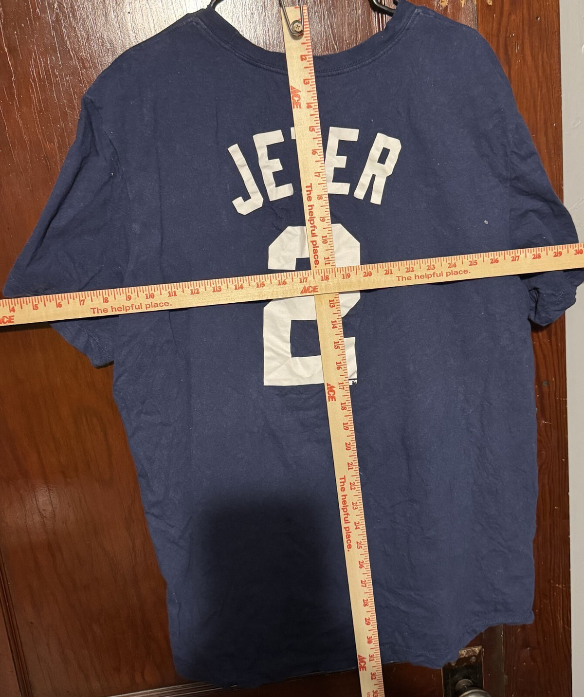 New York Yankees Nike Derek Jeter #2 T-Shirt Men's XXL Blue
