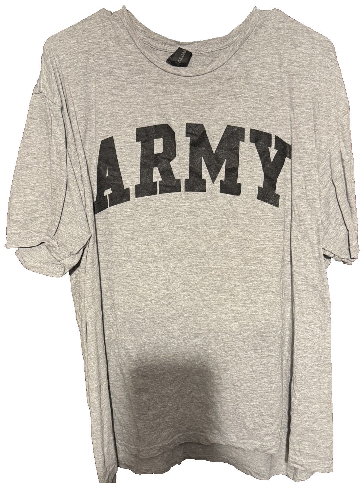 United States Army Men's T Shirt Size XXL Gray US Military