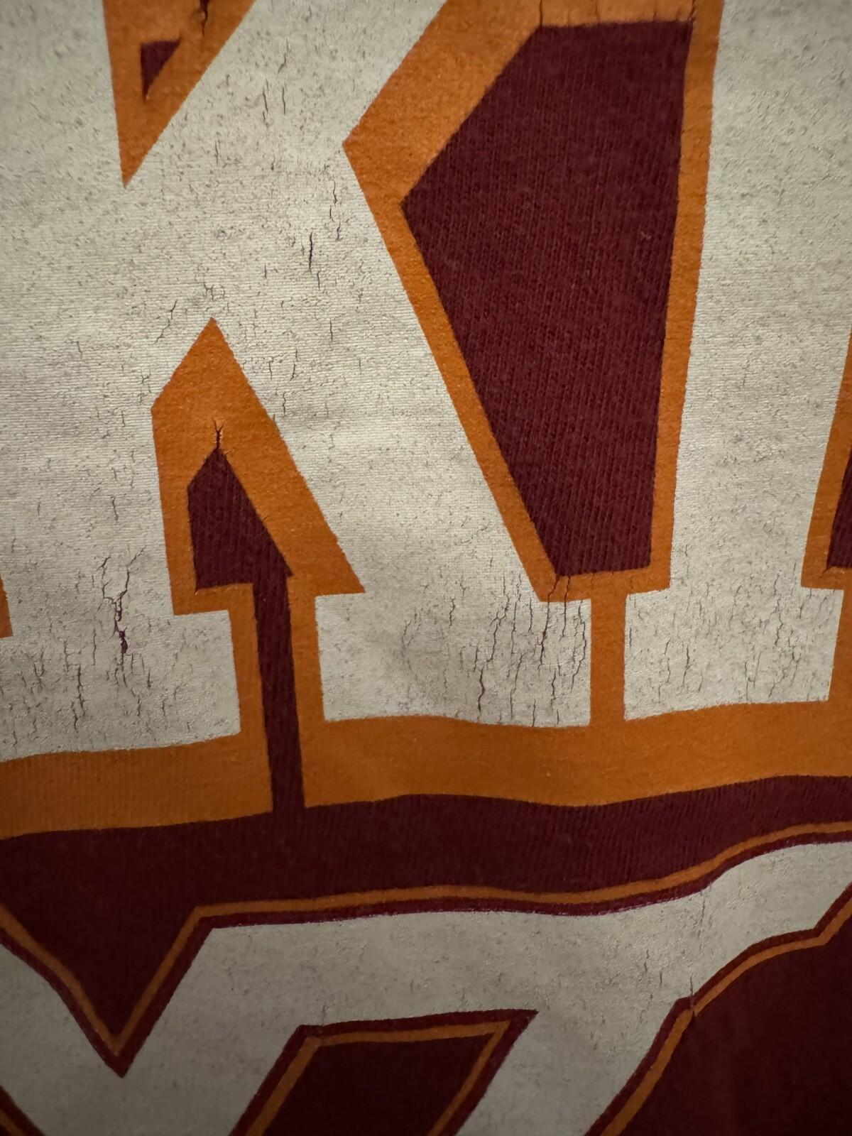Virginia Tech Hokies Red Fanatics T-Shirt Men Sz XL