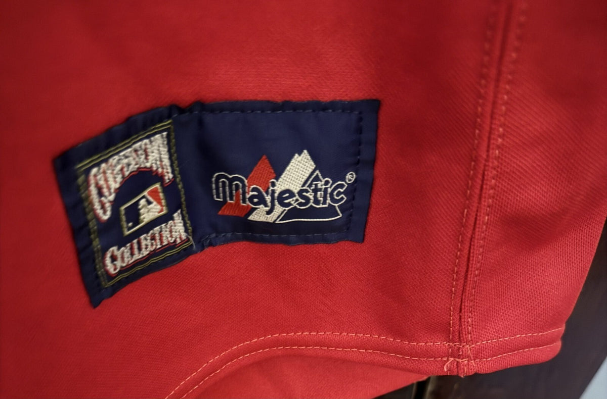 Boston Red Sox Majestic Vintage Jersey Men's Size 2XL Red
