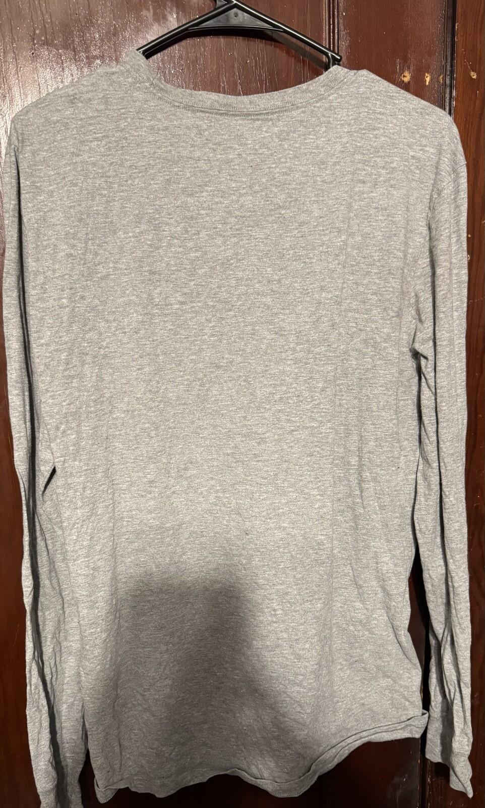 Colgate Raiders Nike L/S T-Shirt Gray NCAA Men's Size L