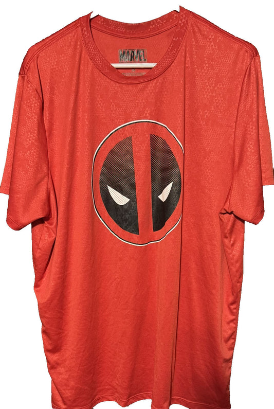 Deadpool Marvel Short Sleeve Tee shirt Men's Sz 3XL Red