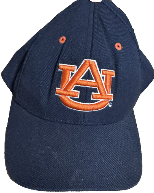 Auburn Tigers Colosseum Fitted Hat Blue Size 7 1/2 SEC