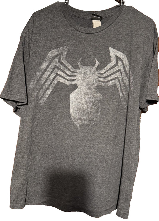 Spider Man Spiderman Marvel Tee shirt Men Size XL Gray