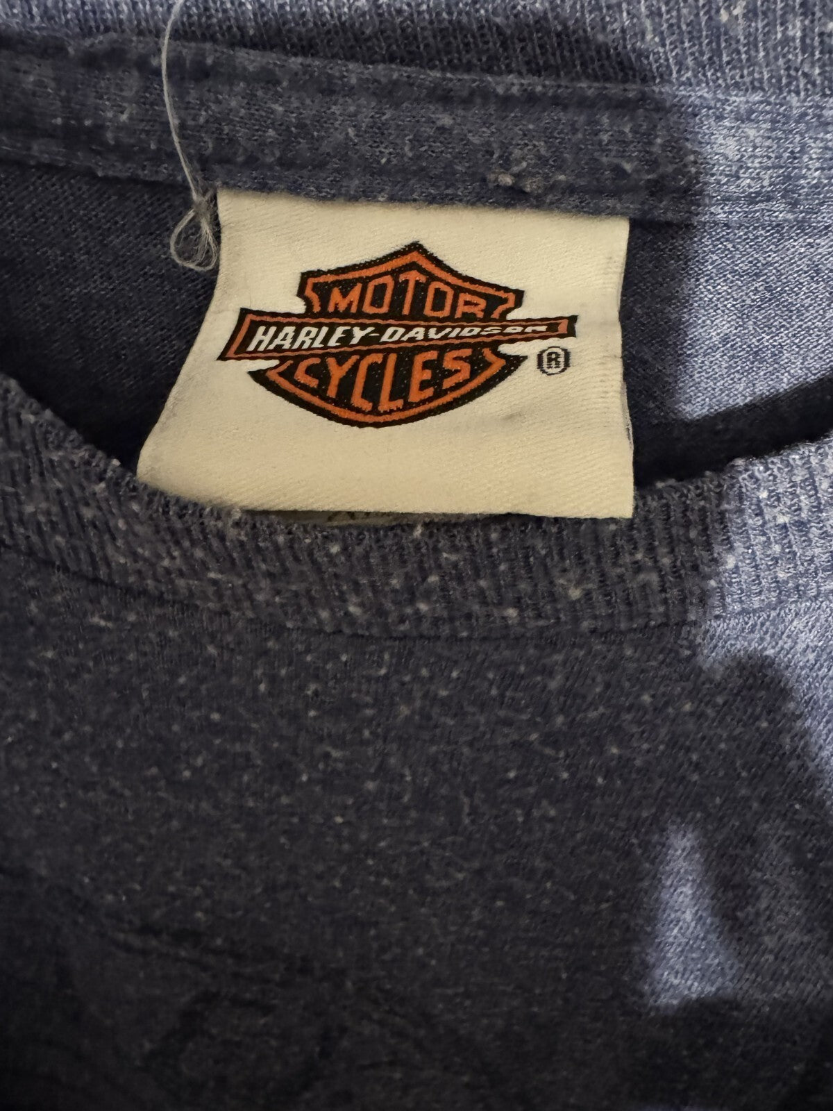 Harley-Davidson of Thiensville WI Vintage T Shirt Men's Sz XL Blue H-D