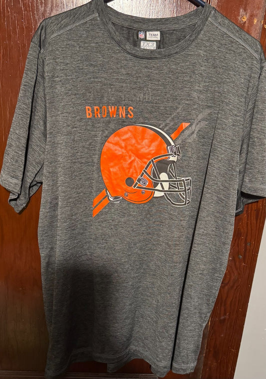Cleveland Browns Short Sleeve T-Shirt Men’s Size XL Gray