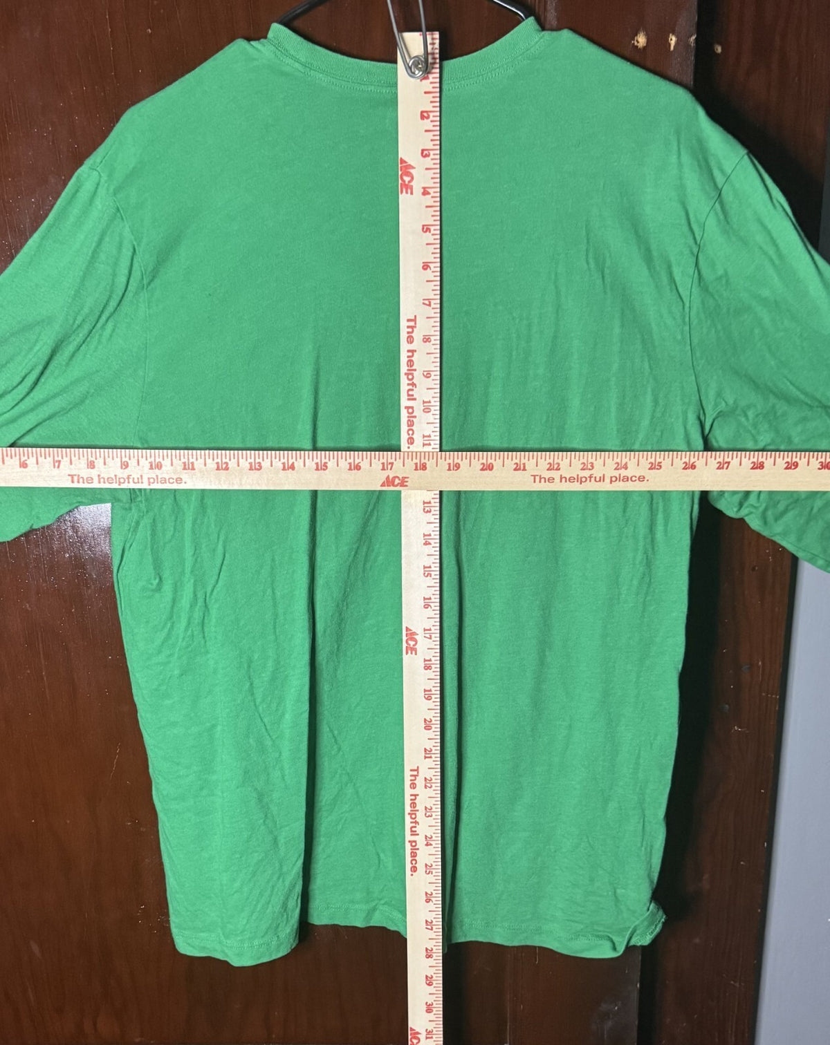 Boston Celtics Long Sleeve '47 Brand T-Shirt Men Size L NBA Green