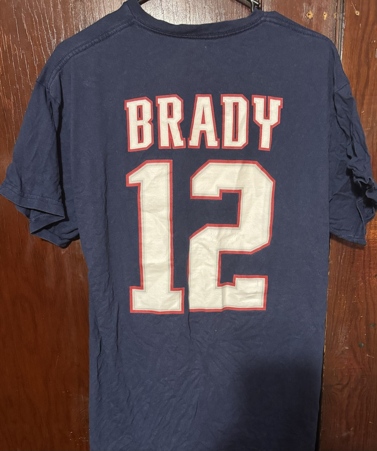 New England Patriots Tom Brady Player Tee Men XL (?) Blue