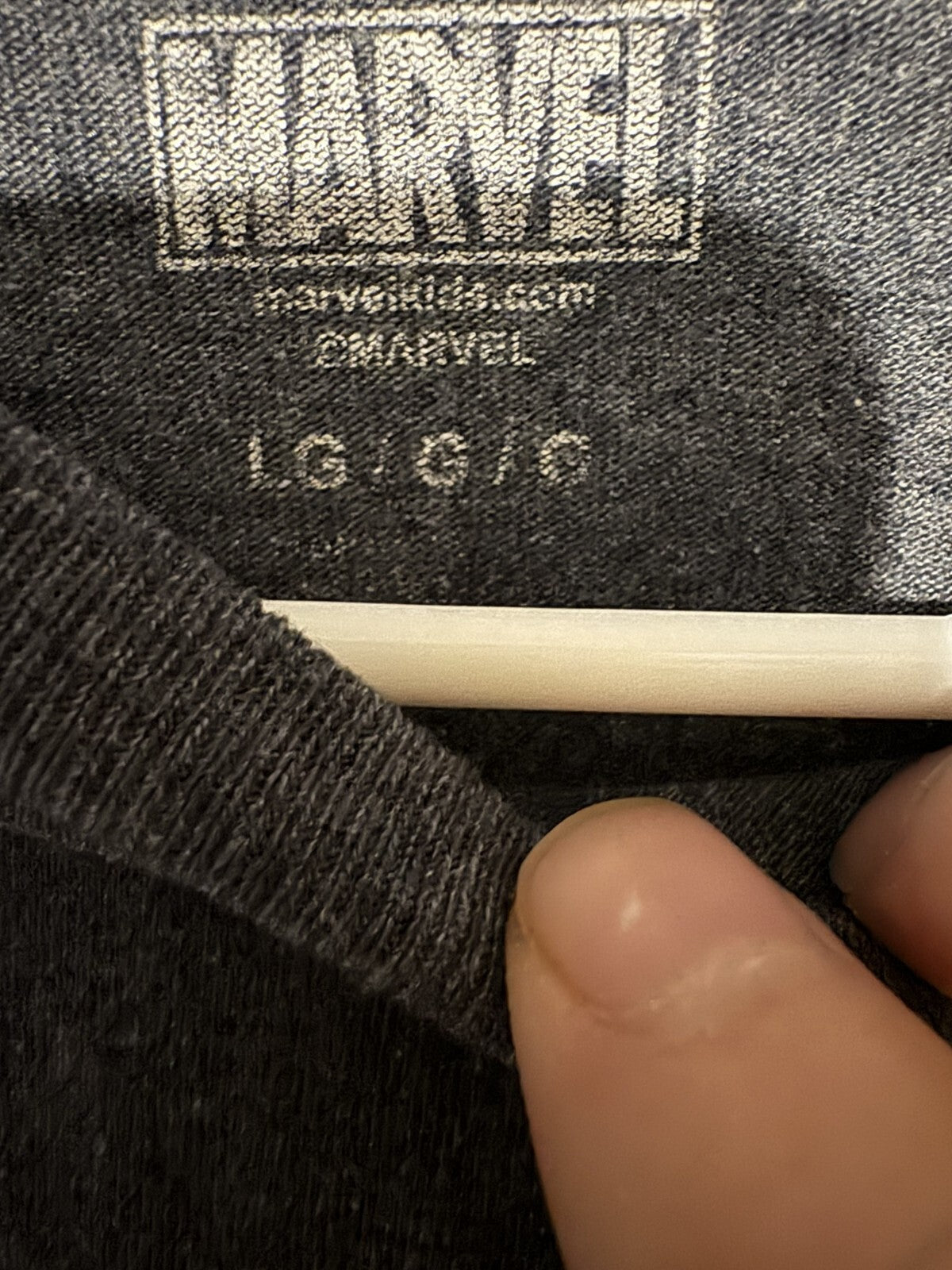 Marvel Avengers Tee Short Sleeve shirt Kid's Size Large Gray