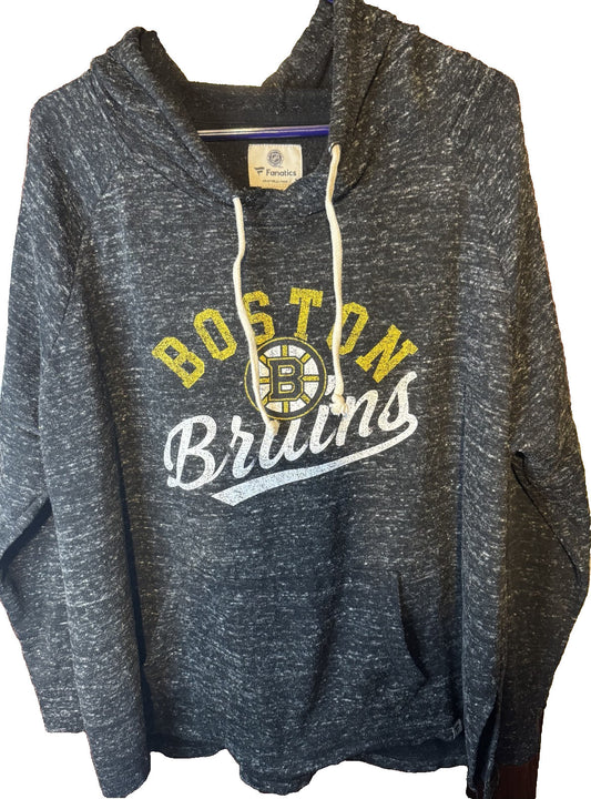 Boston Bruins Fanatics Pullover Sweatshirt Black Men's Sz XXL