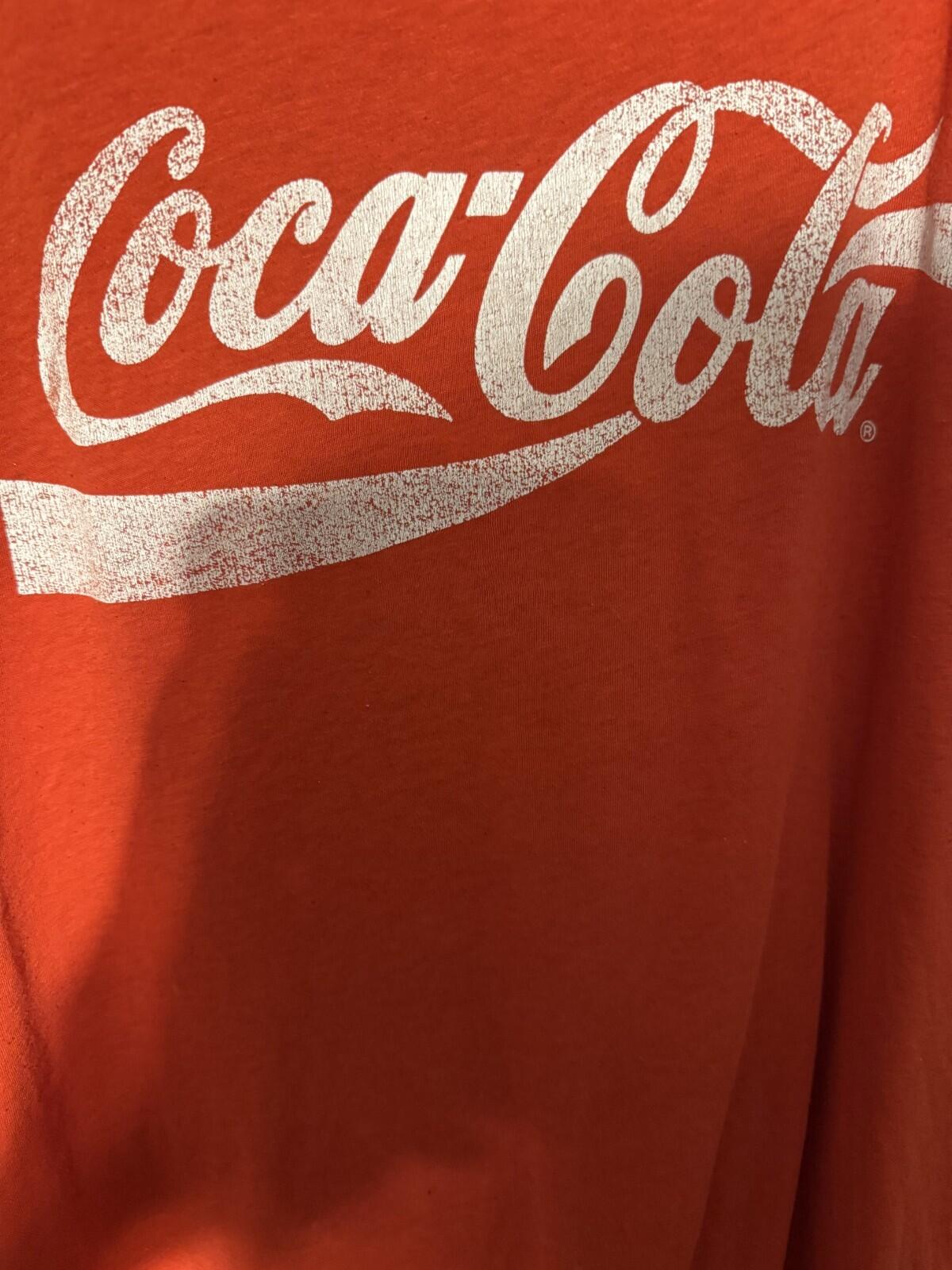 Coca Cola Classic Logo Men's Size XL Red Tank Top Coke