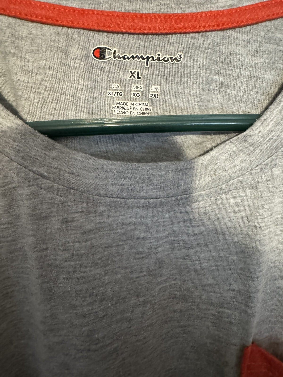 Georgia Bulldogs Champion Pocket T-Shirt Men Size XL Gray