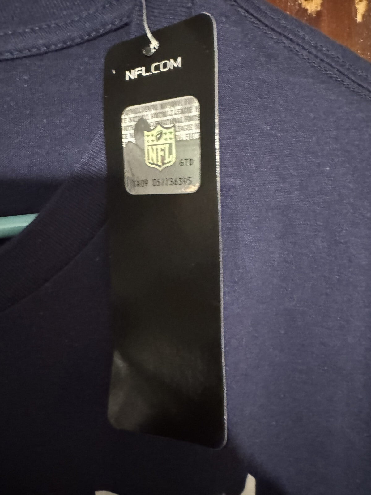 New England Patriots T-Shirt Men XL Blue New With Tags