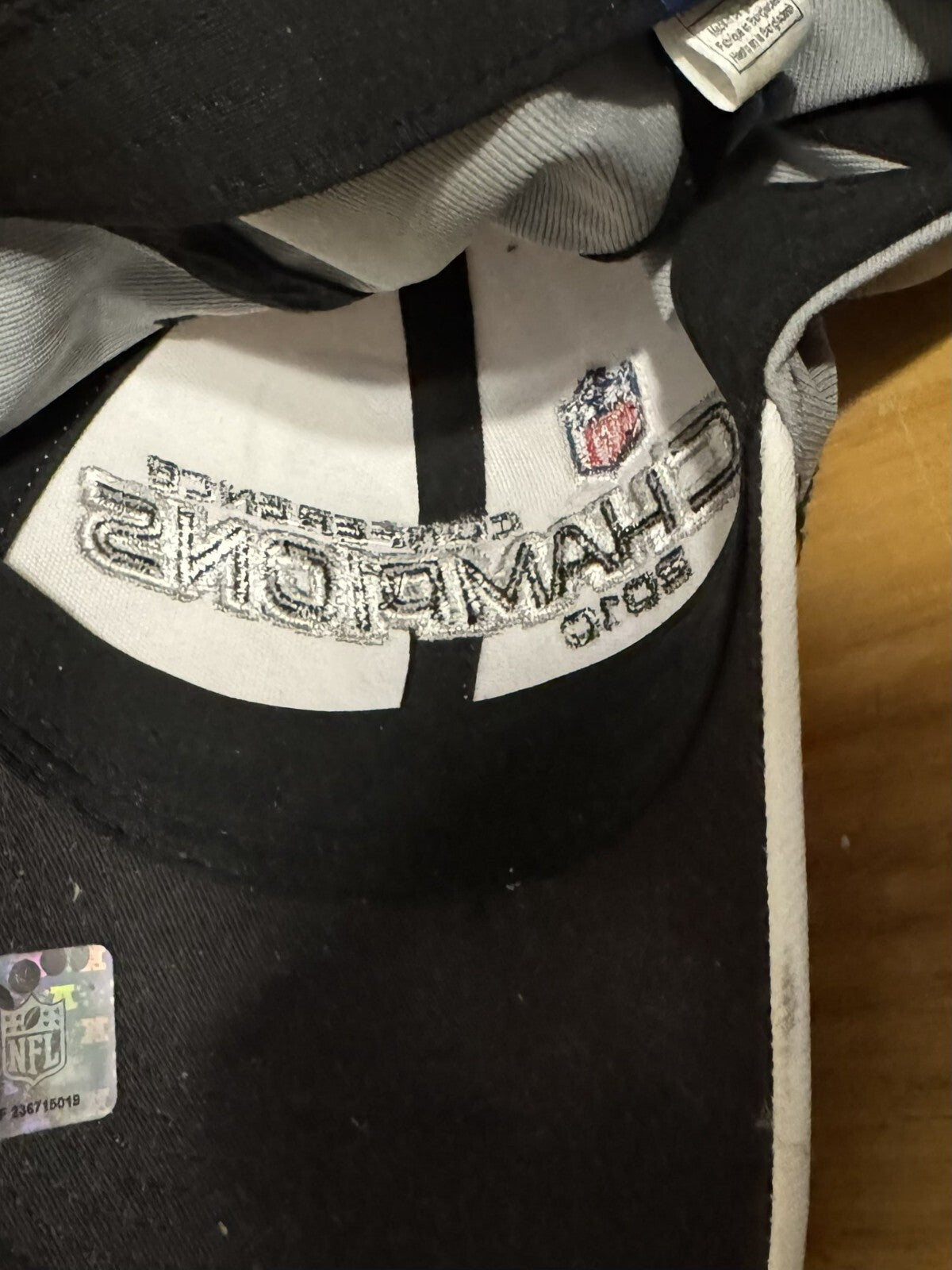 Green Bay Packers White Vintage 2010 NFC Champs Hat Reebok