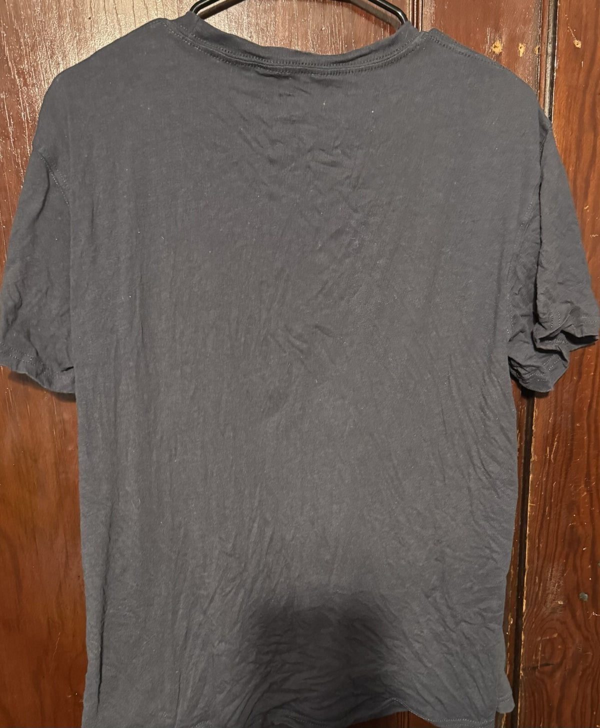 North Dakota Fighting Hawk Men Size L J America T-Shirt Gray