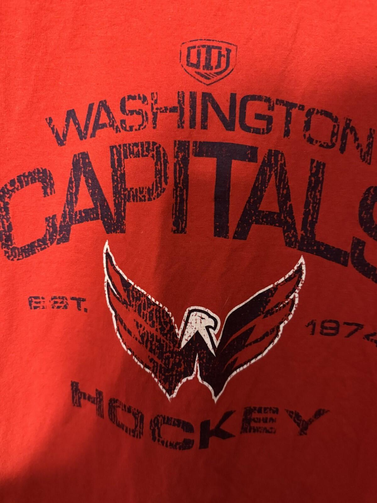 Washington Capitals Old Time Hockey T-Shirt Men’s Size Red XXL