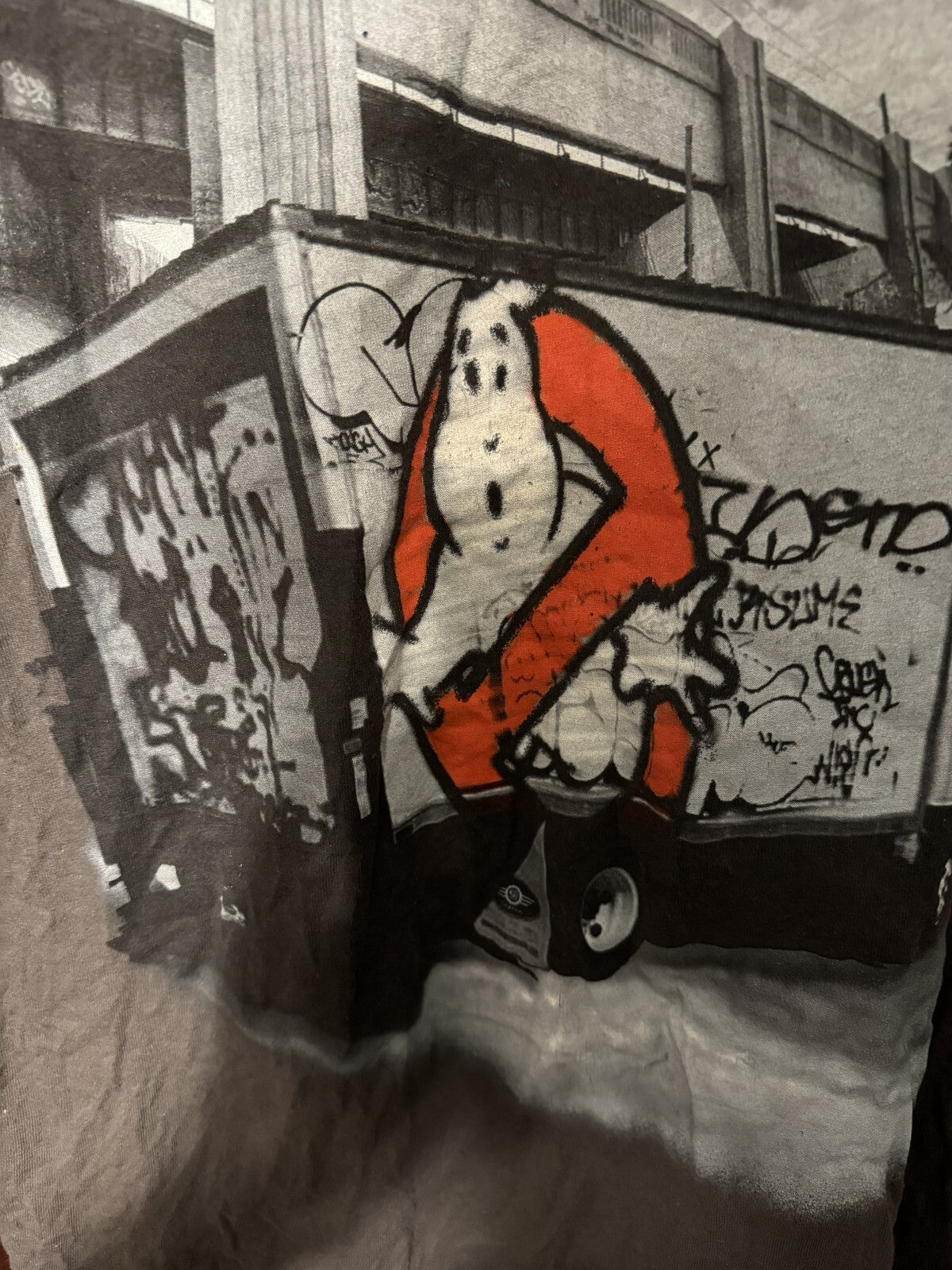 Ghostbusters Movie Logo T-Shirt Men's Size XL Gray