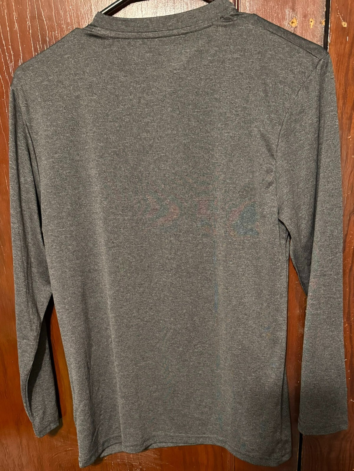 Boston Bruins Long Sleeve Tee Kid's Sz L Gray