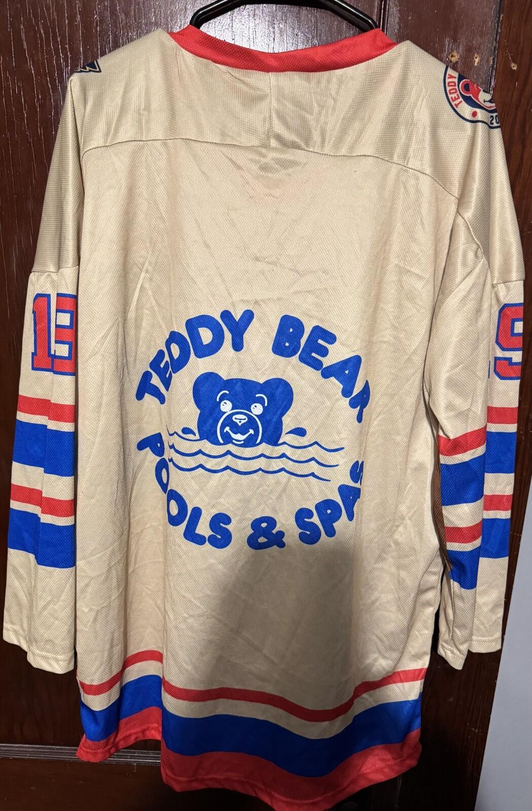 Springfield Thunderbirds Jersey Off-White Men's Size L