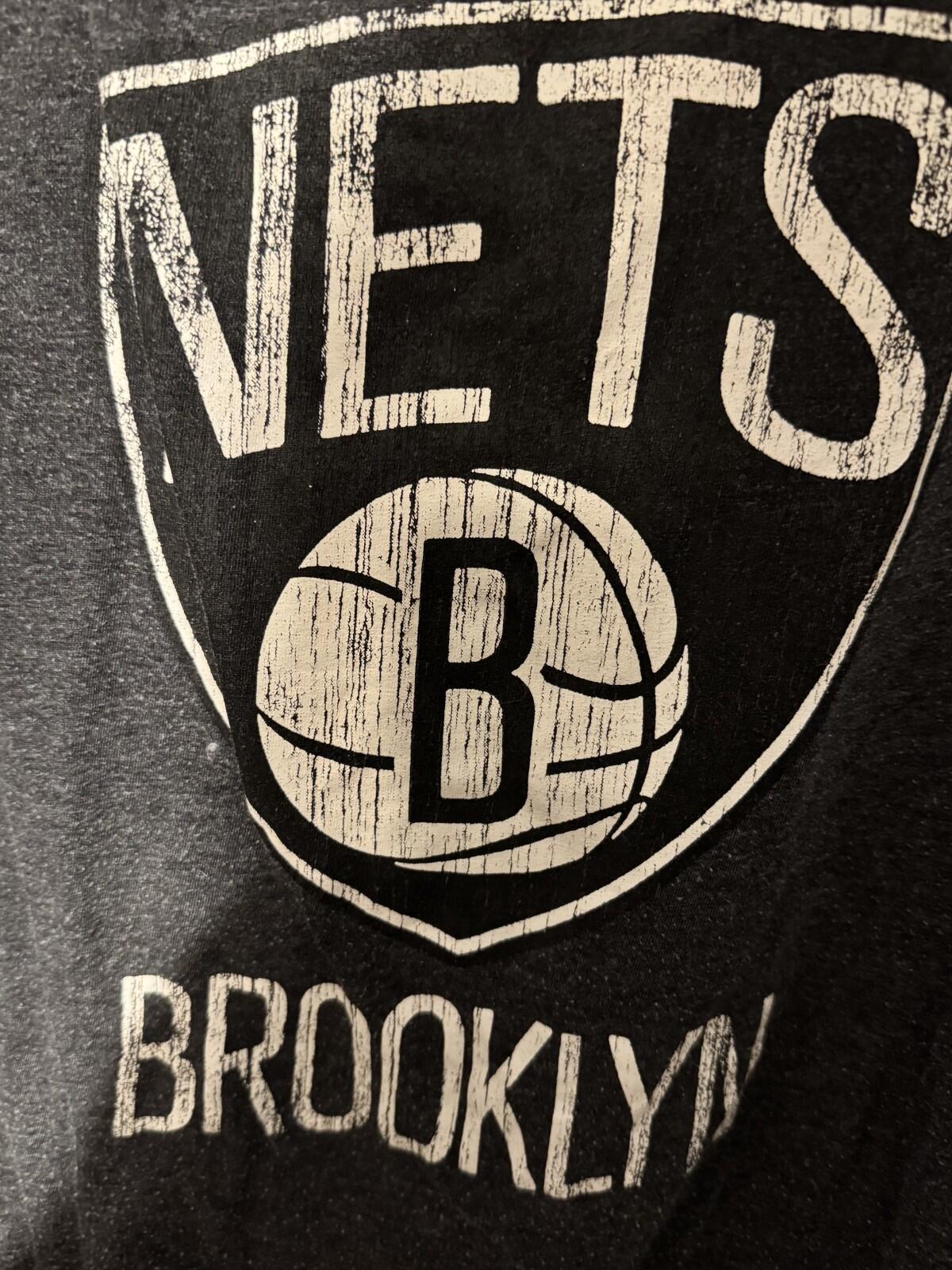 Brooklyn Nets Tank Top Men’s Size L Gray