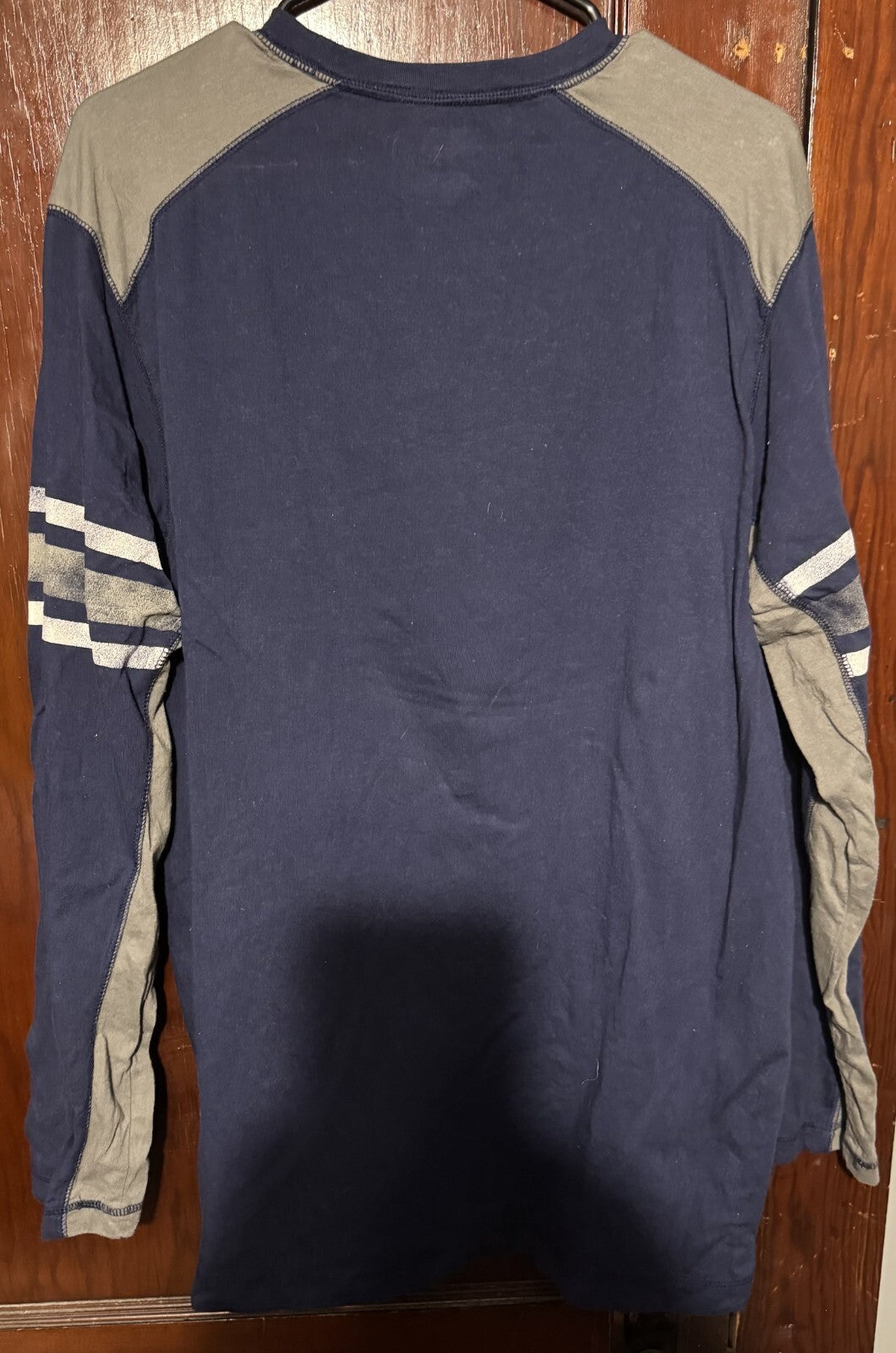 New England Patriots Long Sleeve T-Shirt Men 's Size XL Blue